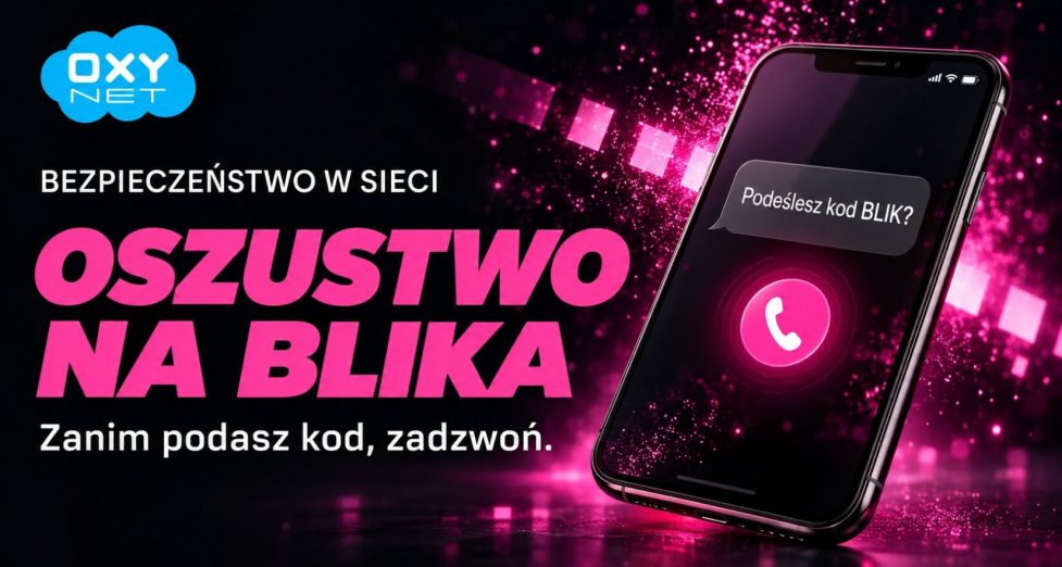 Ostrzeżenie przed oszustwem na BLIK